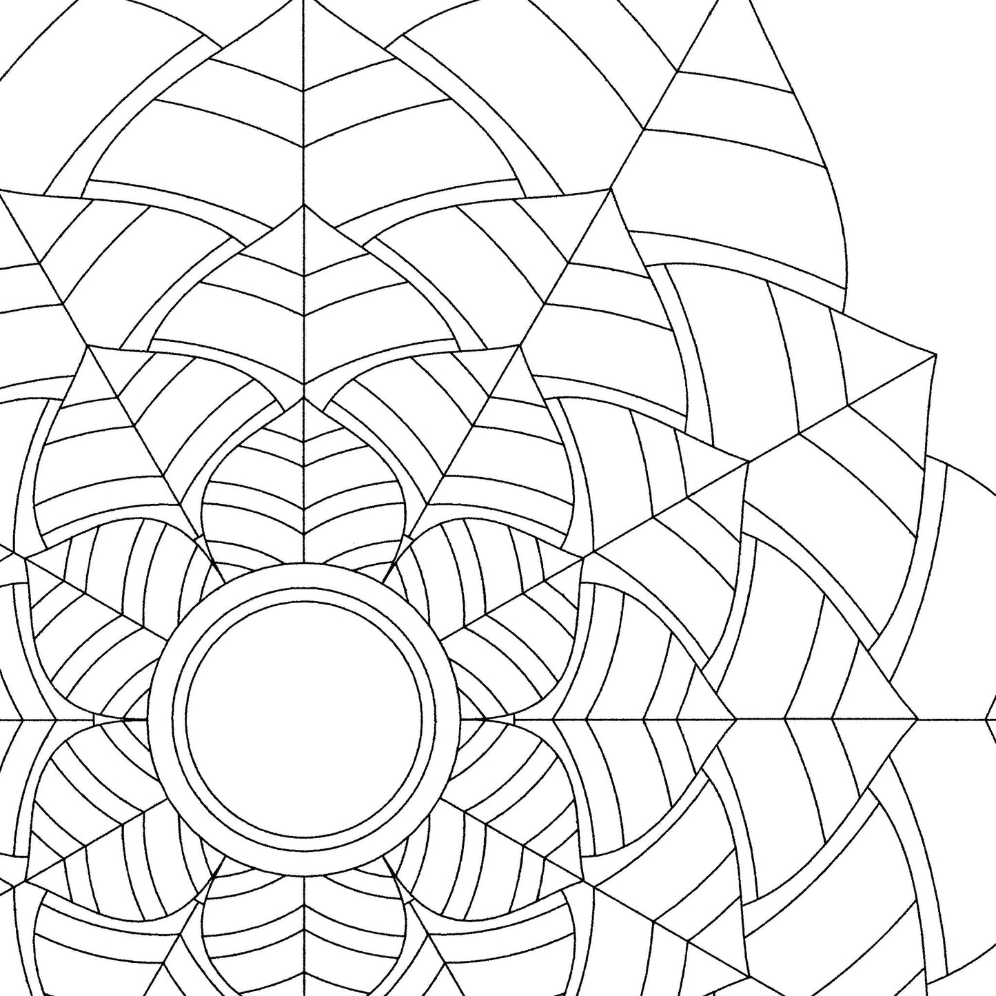 Wilddori Printable Colour In Pages Tribal 9