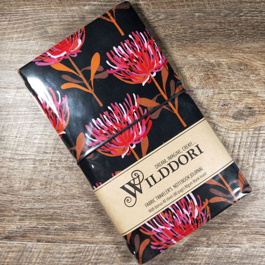 Wilddori Australian Native Traveler's Notebook Cover