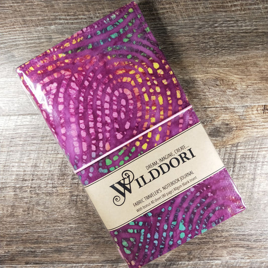 Wilddori Batik Magenta Traveler's Notebook Cover