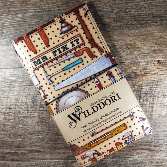 Wilddori Traveler's Notebook Cover Mr Fix It