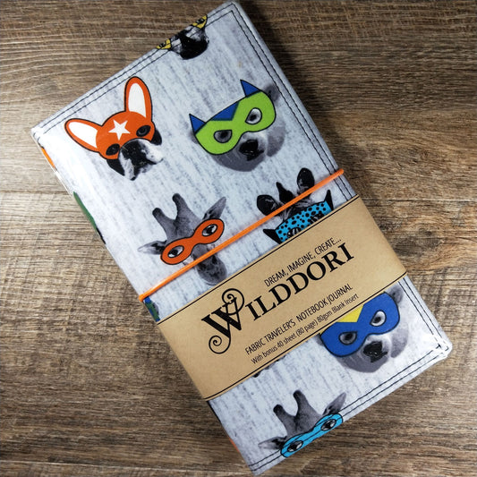 Wilddori Traveler's Notebook Cover Masked Animals