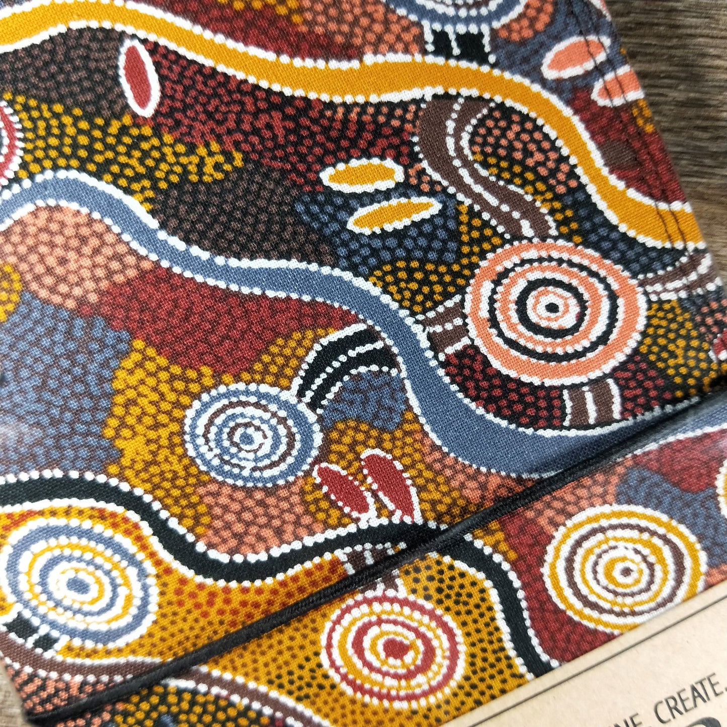 Wilddori Traveler's Notebook Cover Indigenous Print