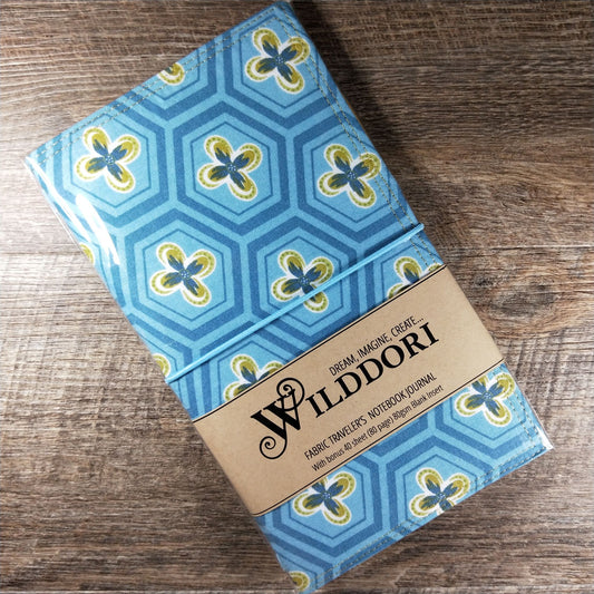 Wilddori Traveler's Notebook Cover Hexagon Flower