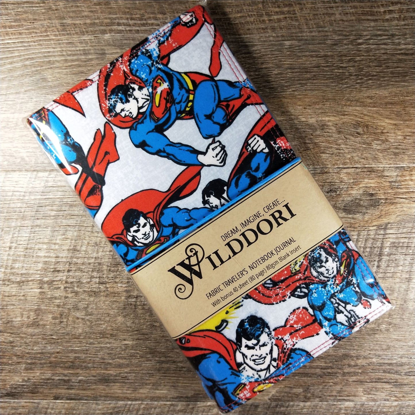 Wilddori Traveler's Notebook Cover Super Hero
