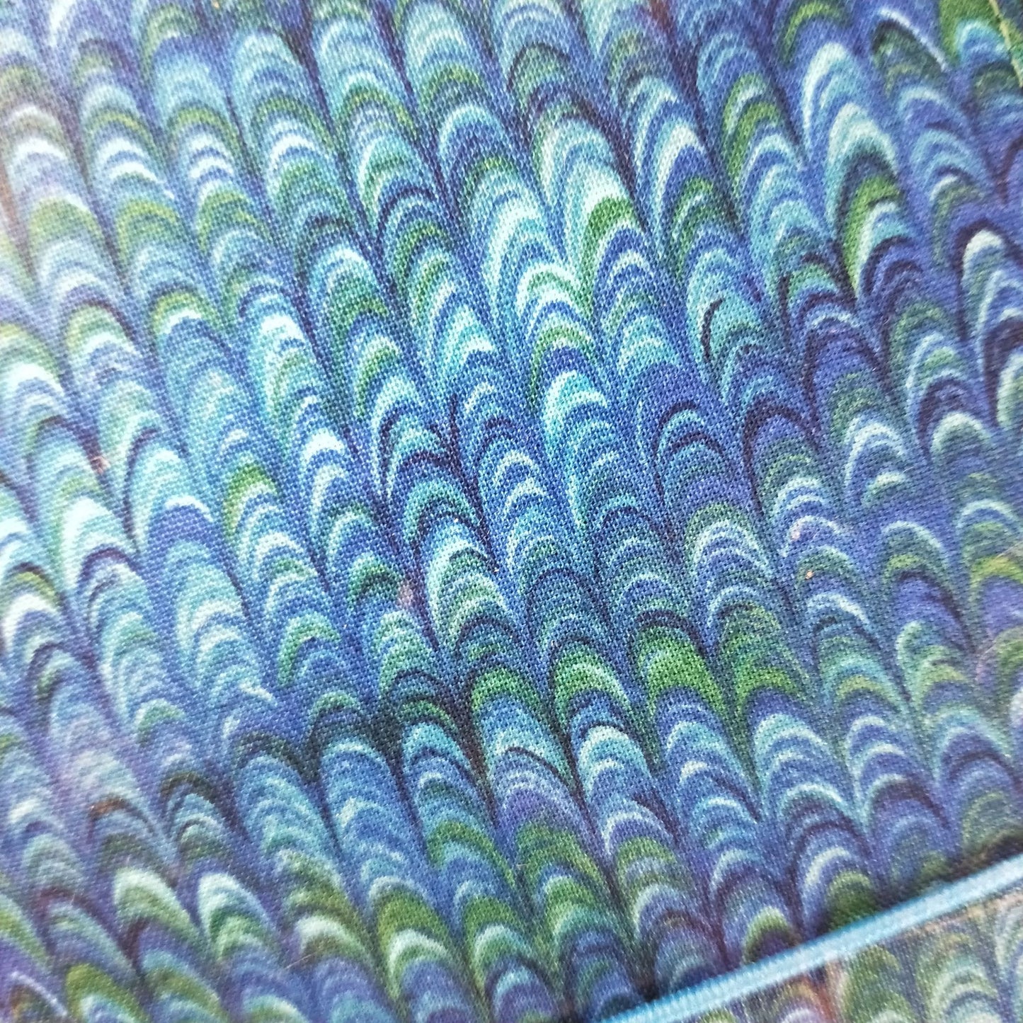 Wilddori Traveler's Notebook Cover Blue Swirls
