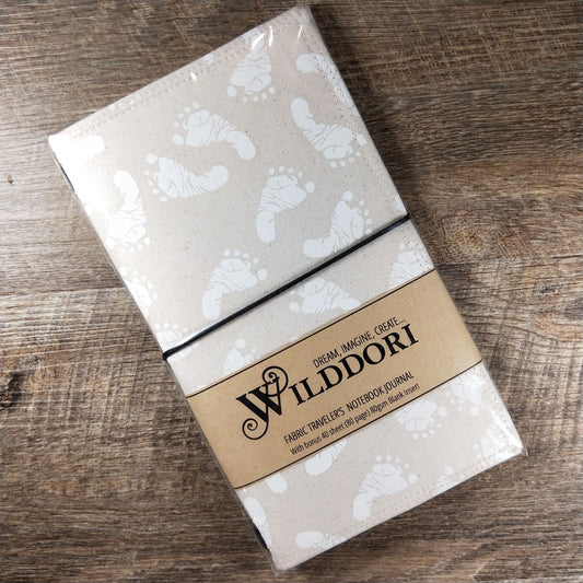 Wilddori Traveler's Notebook Cover Calico Foot Print